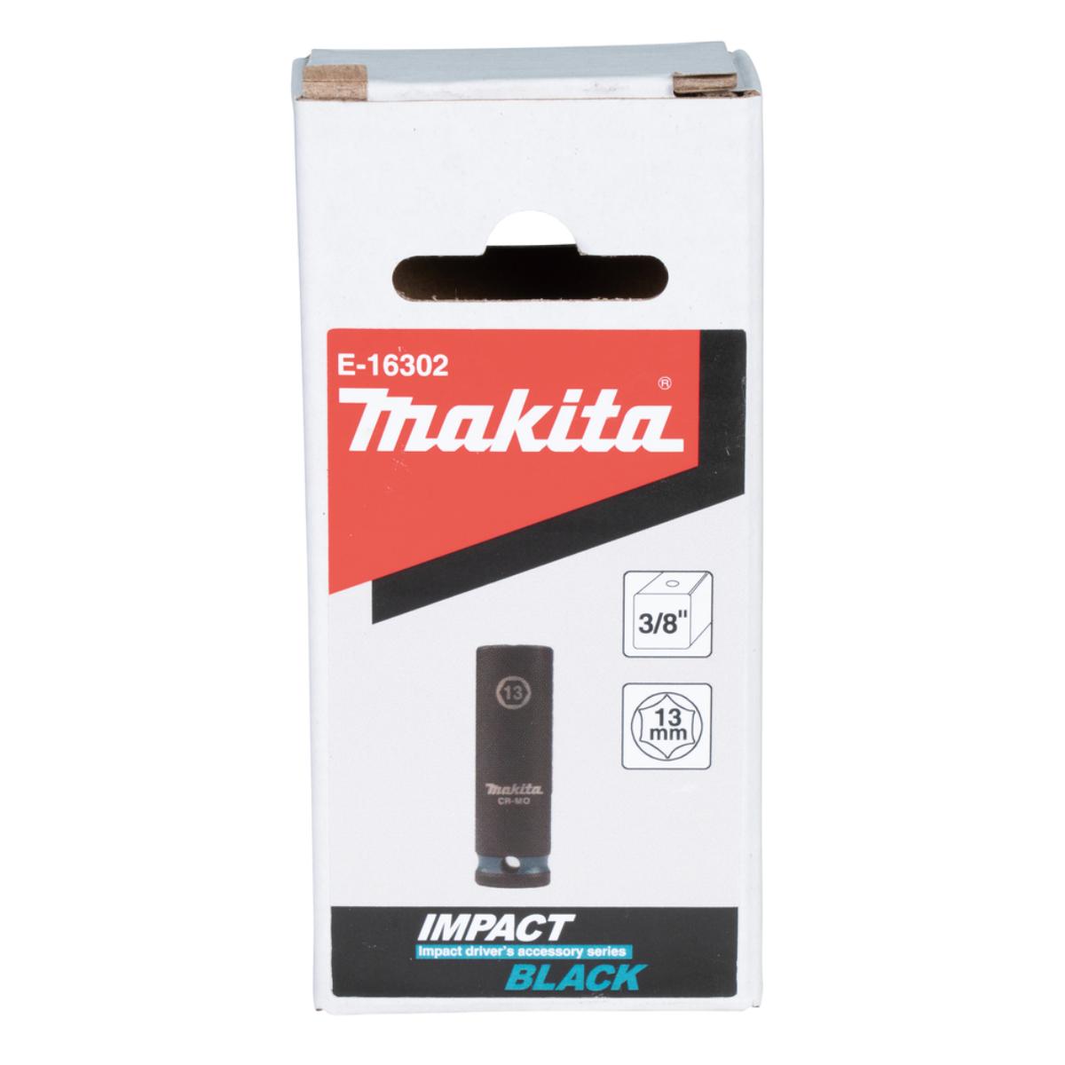 Makita Schlagnuss 3/8 Zoll lang Impact Black