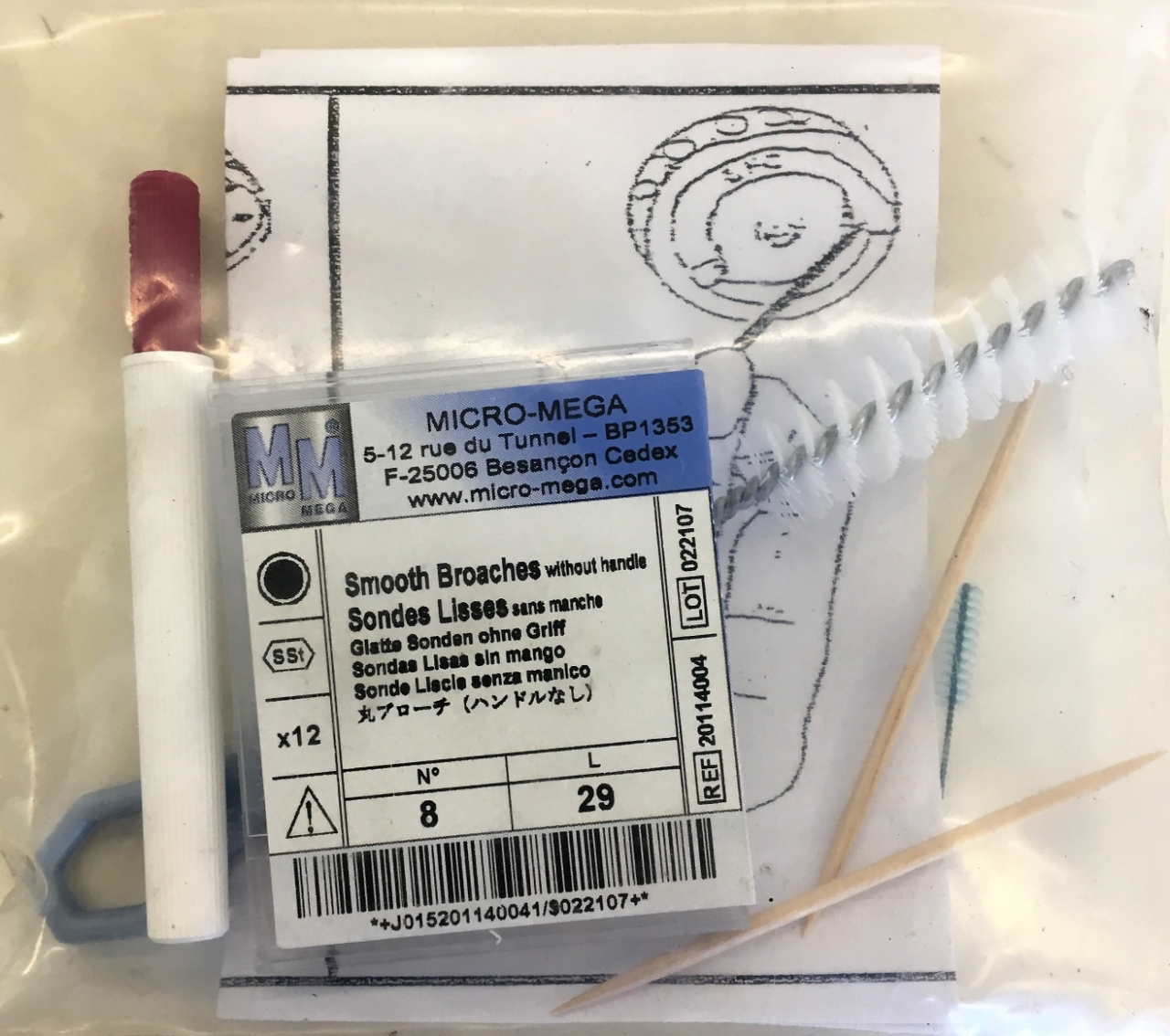 ELMAG Reinigungs-Nadel-Set