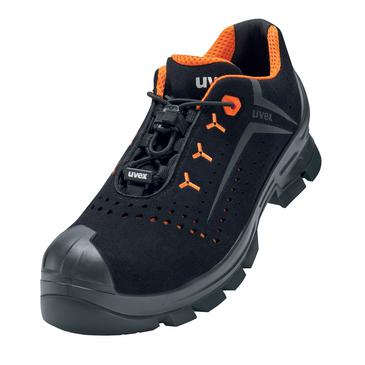 uvex 2 MACSOLE® Sicherheitsschuh S1 Halbschuh Velours Größe 38 Weite 12