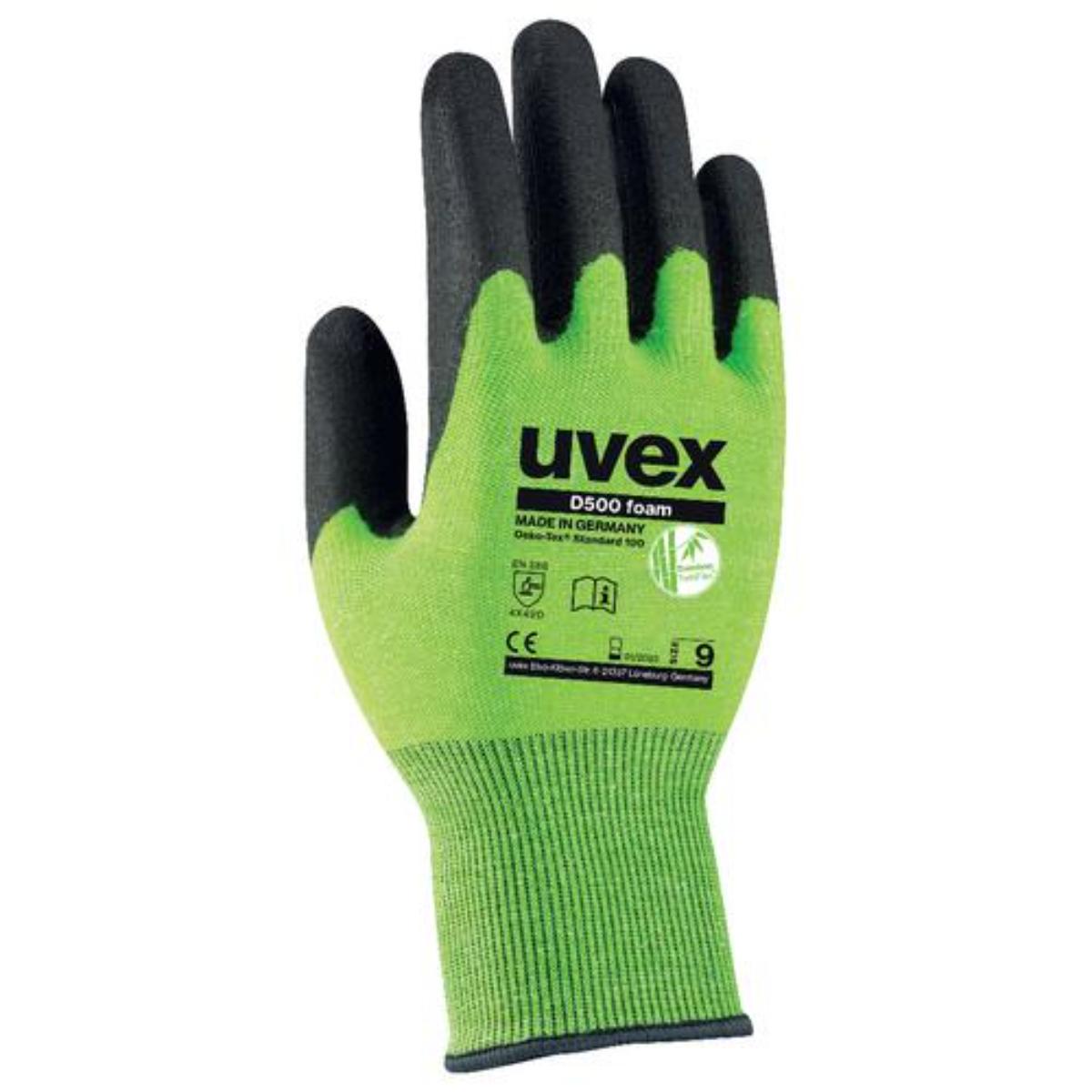 uvex D500 foam Schnittschutzhandschuh
