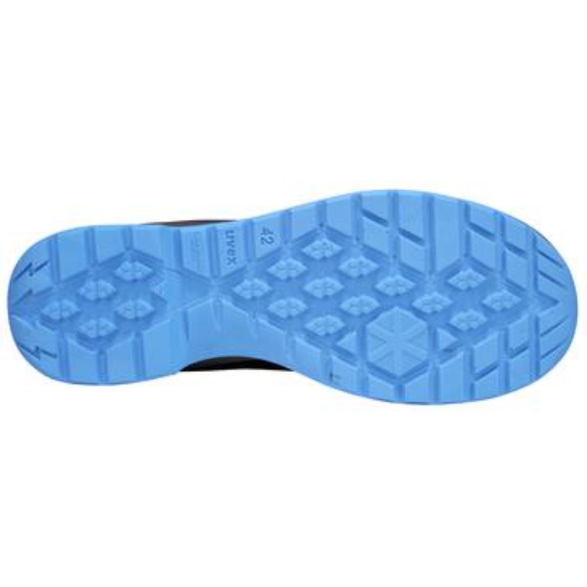 uvex 2 trend Sicherheitsschuh Halbschuh S3 blau-schwarz