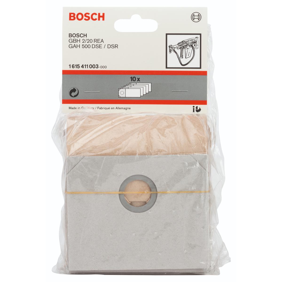 Bosch Staubbeutel für Absaug- und Bohrhämmer, für GAH 500 DSR Professional