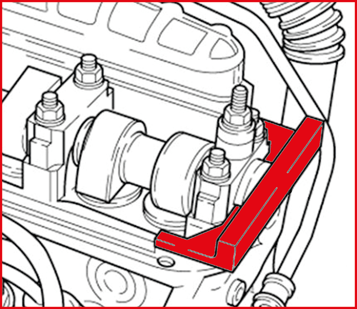 KS Tools Nockenwellen-Einstelllineal für VAG