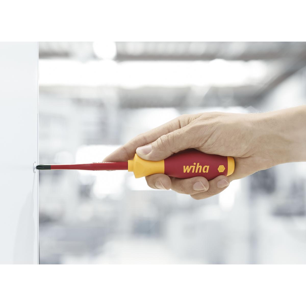 Wiha Schraubendreher Set SoftFinish electric slimFix gemischt 12-teiliges Set