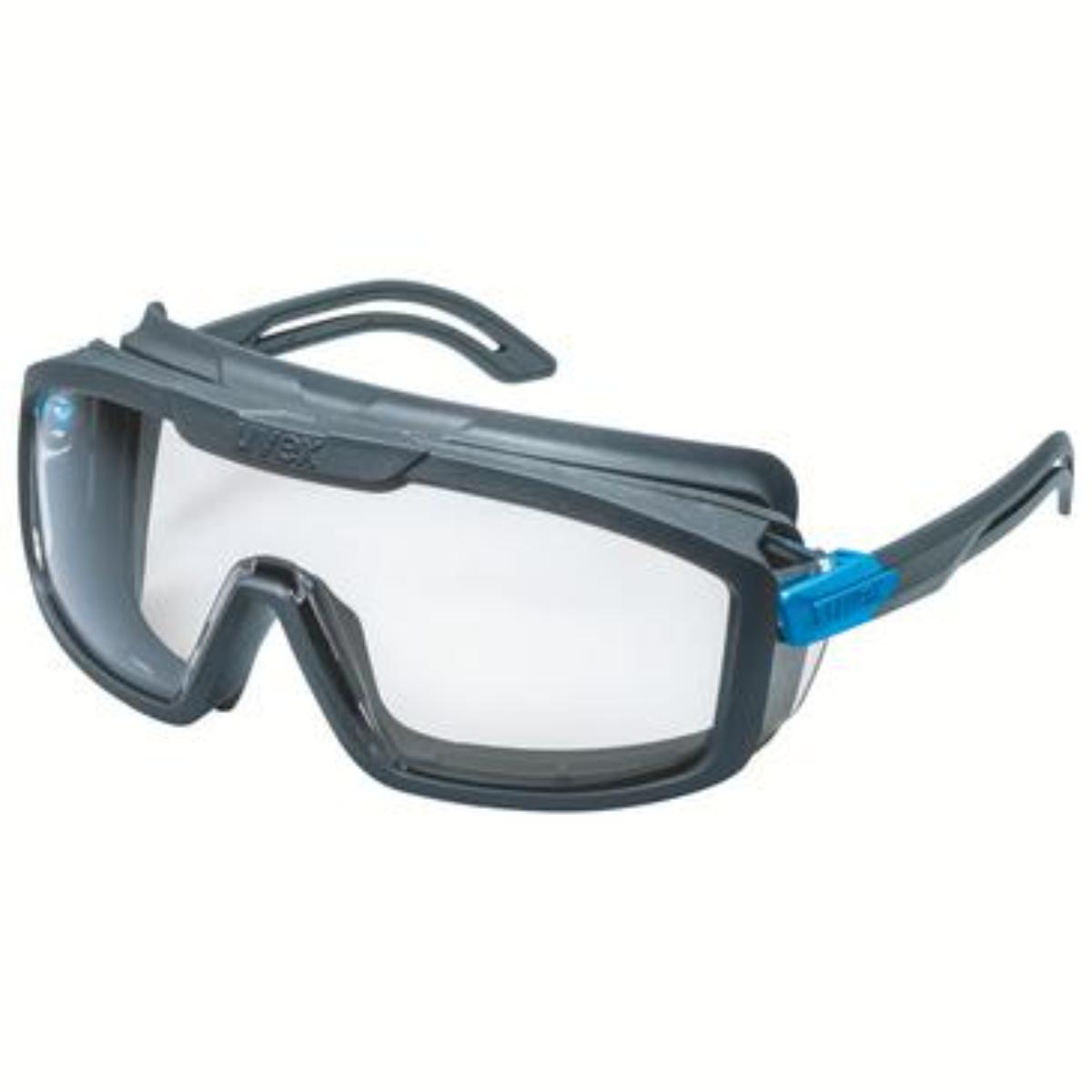 uvex Bügelbrille i-guard grau, blau