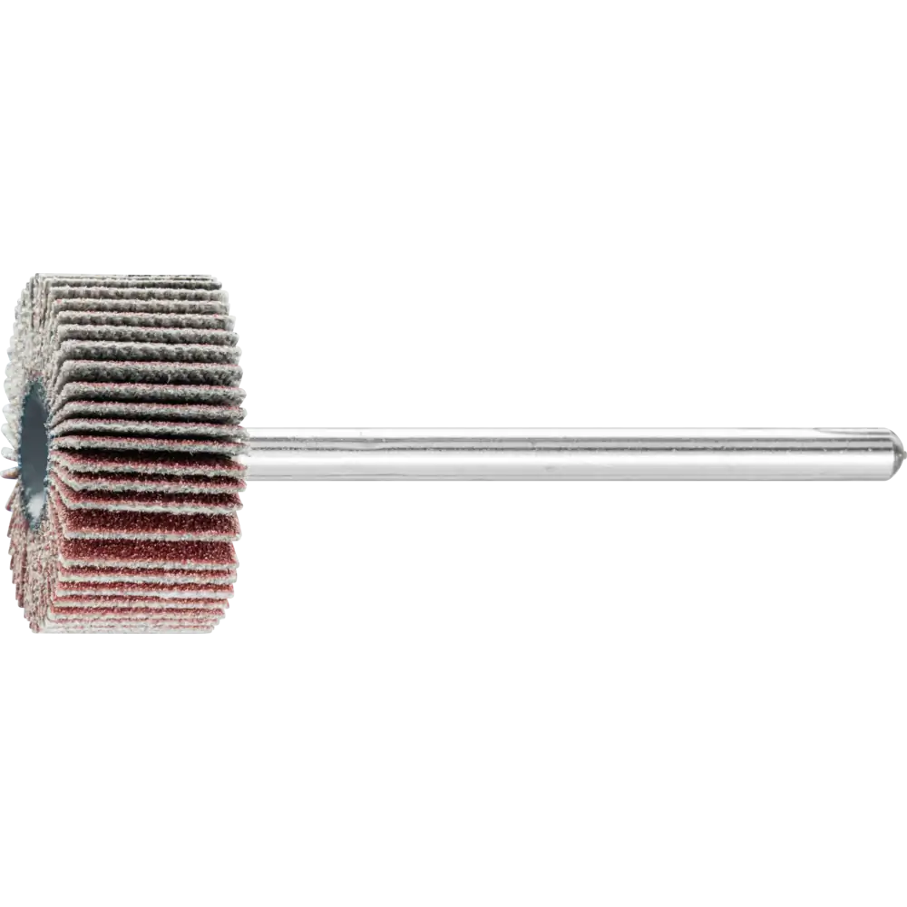 PFERD TOOLS Korund Fächerschleifer F Schaft 3 mm für Feinschliff und Finish, 2 Stück