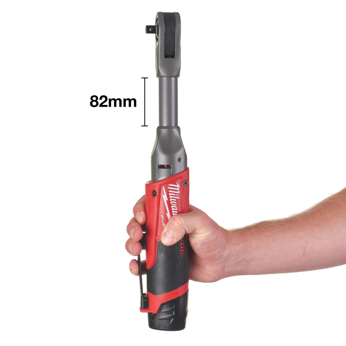 Milwaukee M12 FUEL Akku-Ratsche 3/8 Zoll lang M12 FIR38LR-0