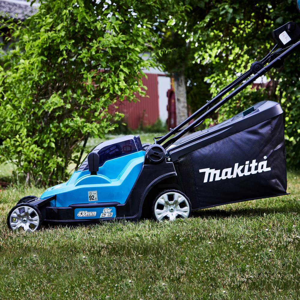 Makita Akku-Rasenmäher LXT 2x18V - 43cm - 50 Liter - DLM432Z