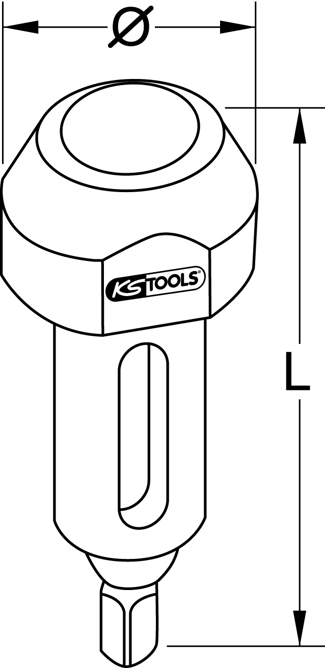 KS Tools Abziehfutter, Ø 5-32mm