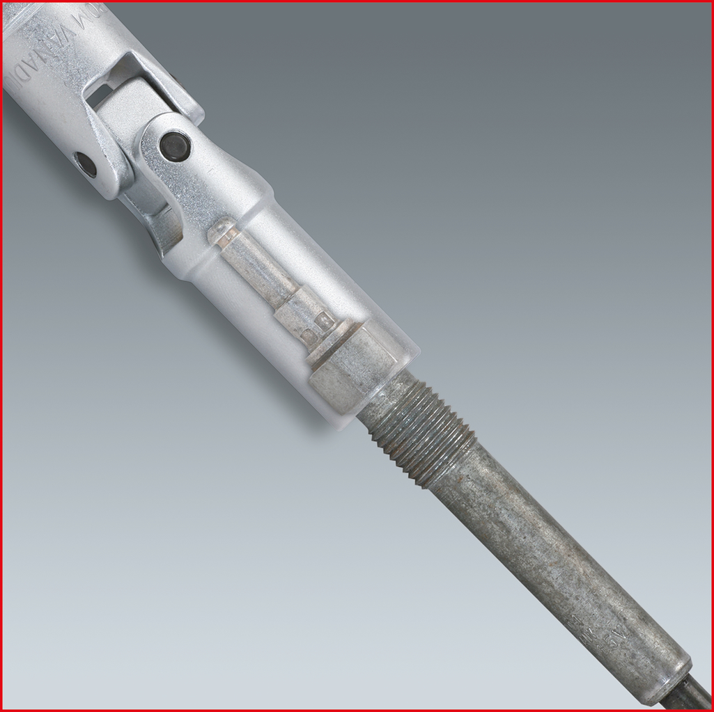 KS Tools 3/8" Glühkerzen-Gelenkschlüssel-Satz, lang, 6-tlg