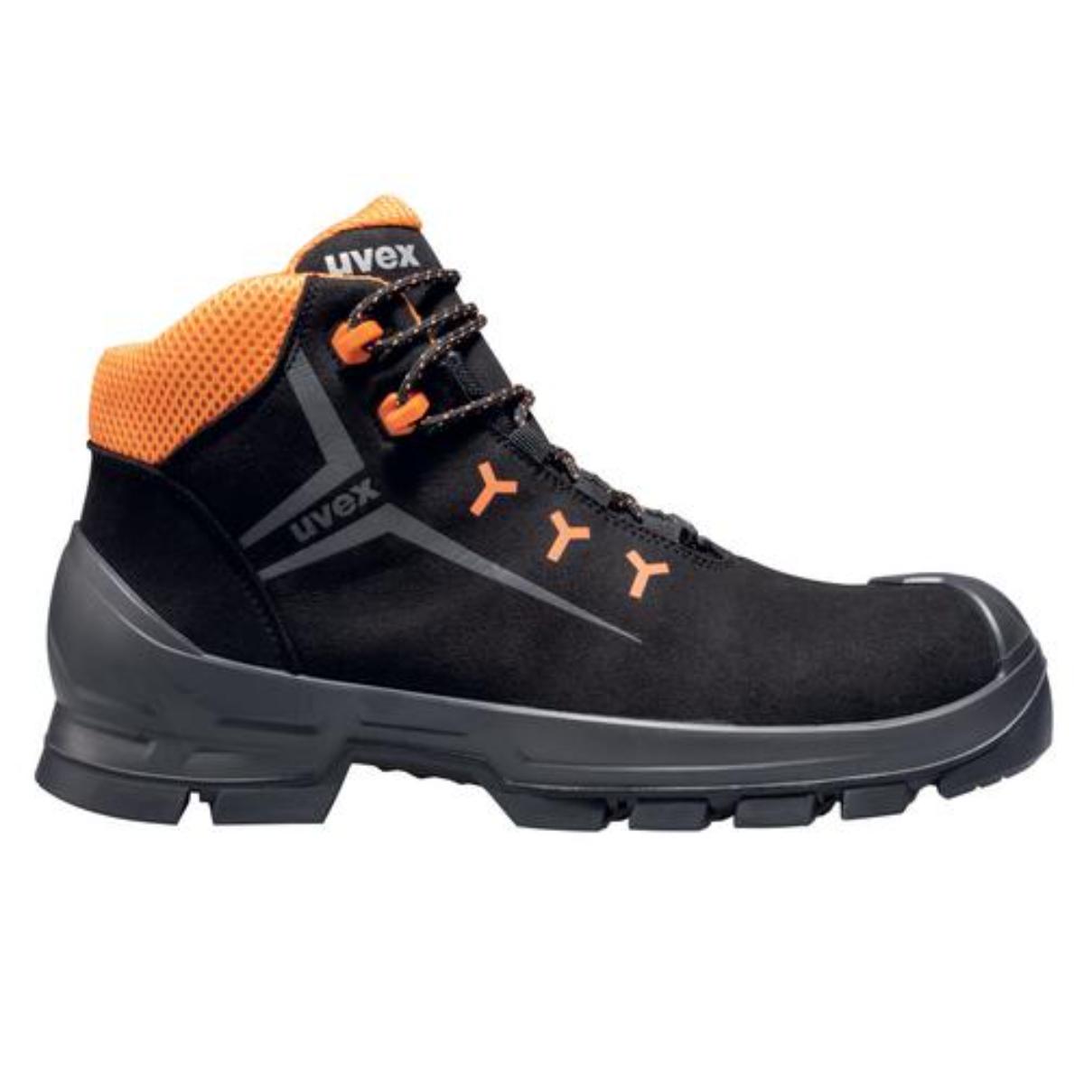 uvex 2 STX Sicherheitsschuh S7L Stiefel Velours Größe 47 Weite 10