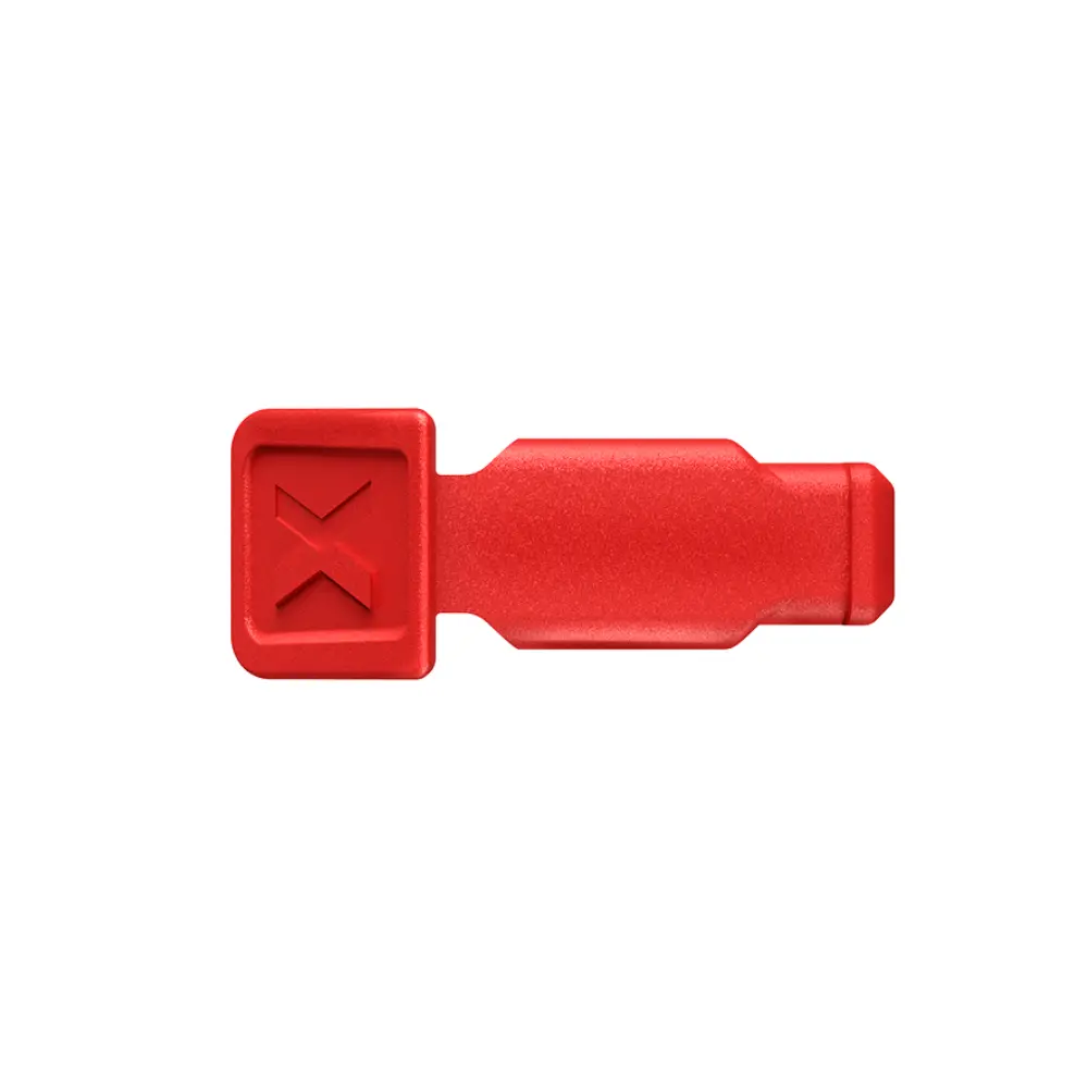 KNIPEX ColorCode Clips rot (10 Stück) 21 mm
