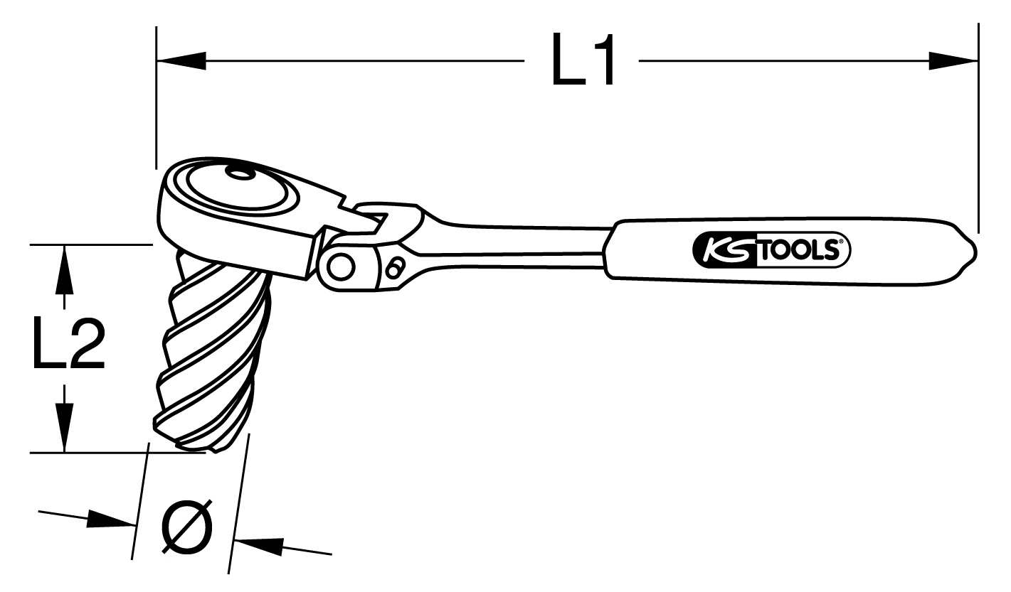 KS Tools ABS Reibahle LKW Ø18x45 mm