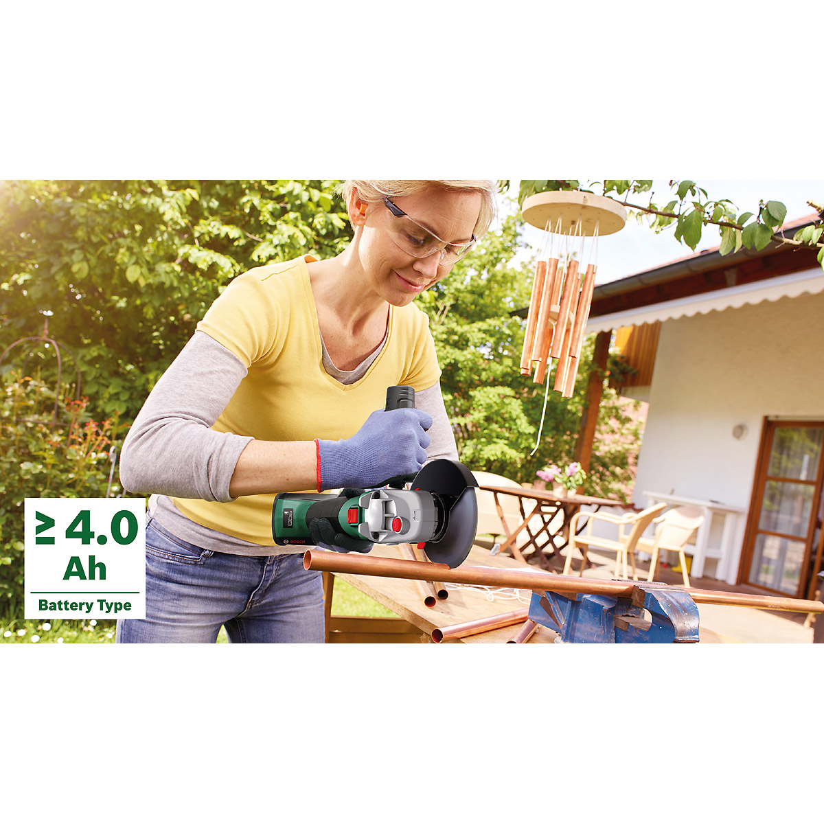 Bosch Akku-Winkelschleifer AdvancedGrind 18