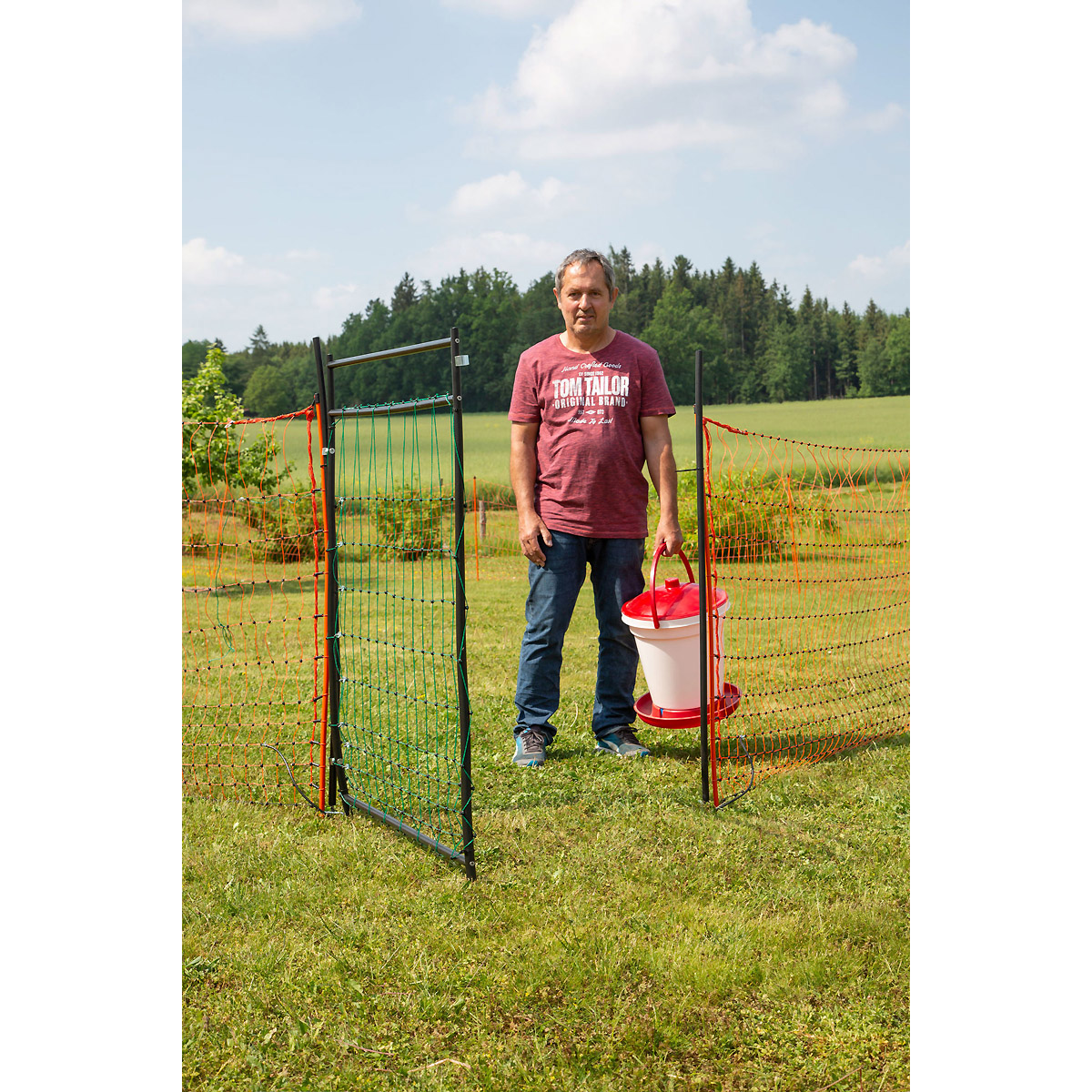 Kerbl Tür für Elektrozaunnetze
