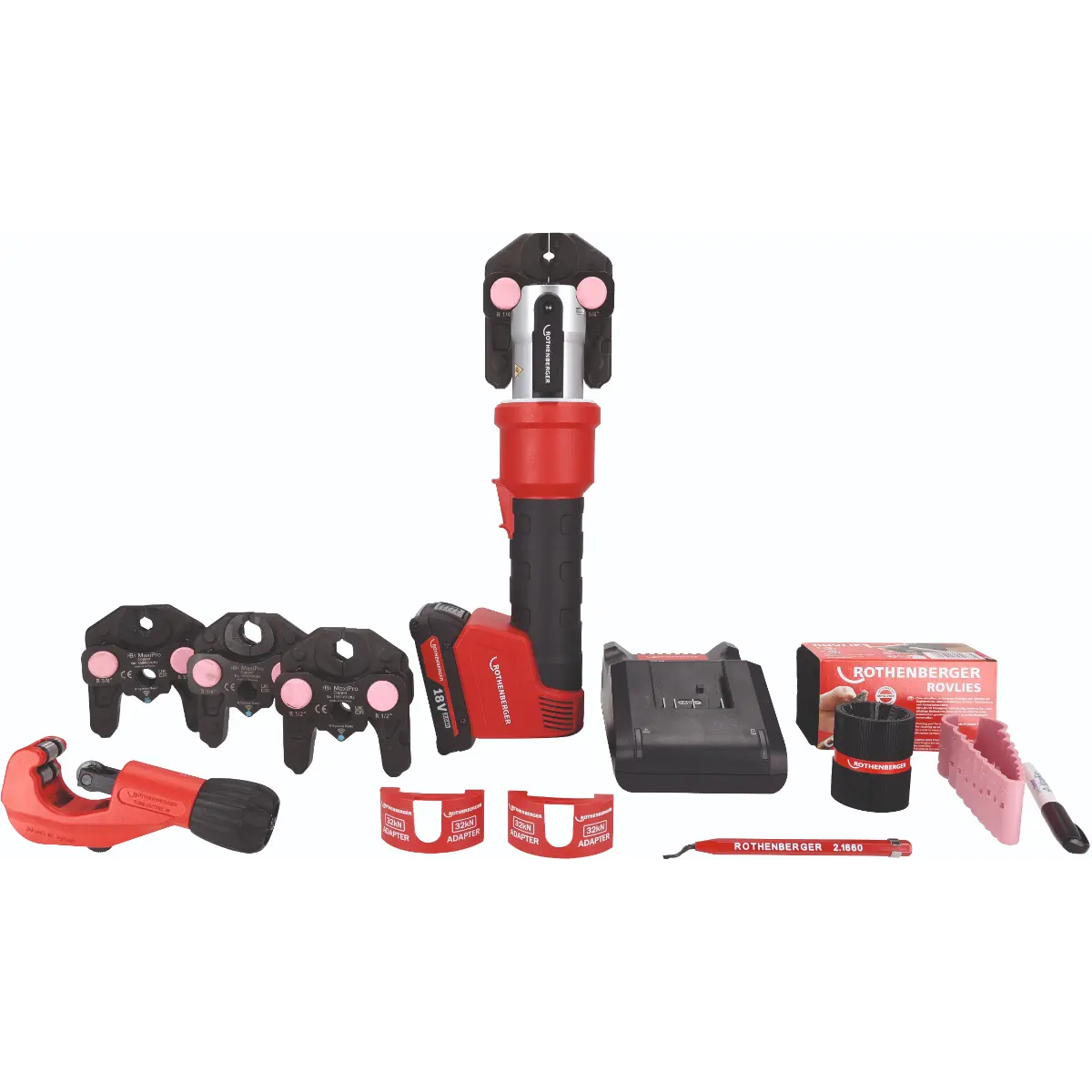 ROTHENBERGER ROMAX NANO iJAWs Set, >B