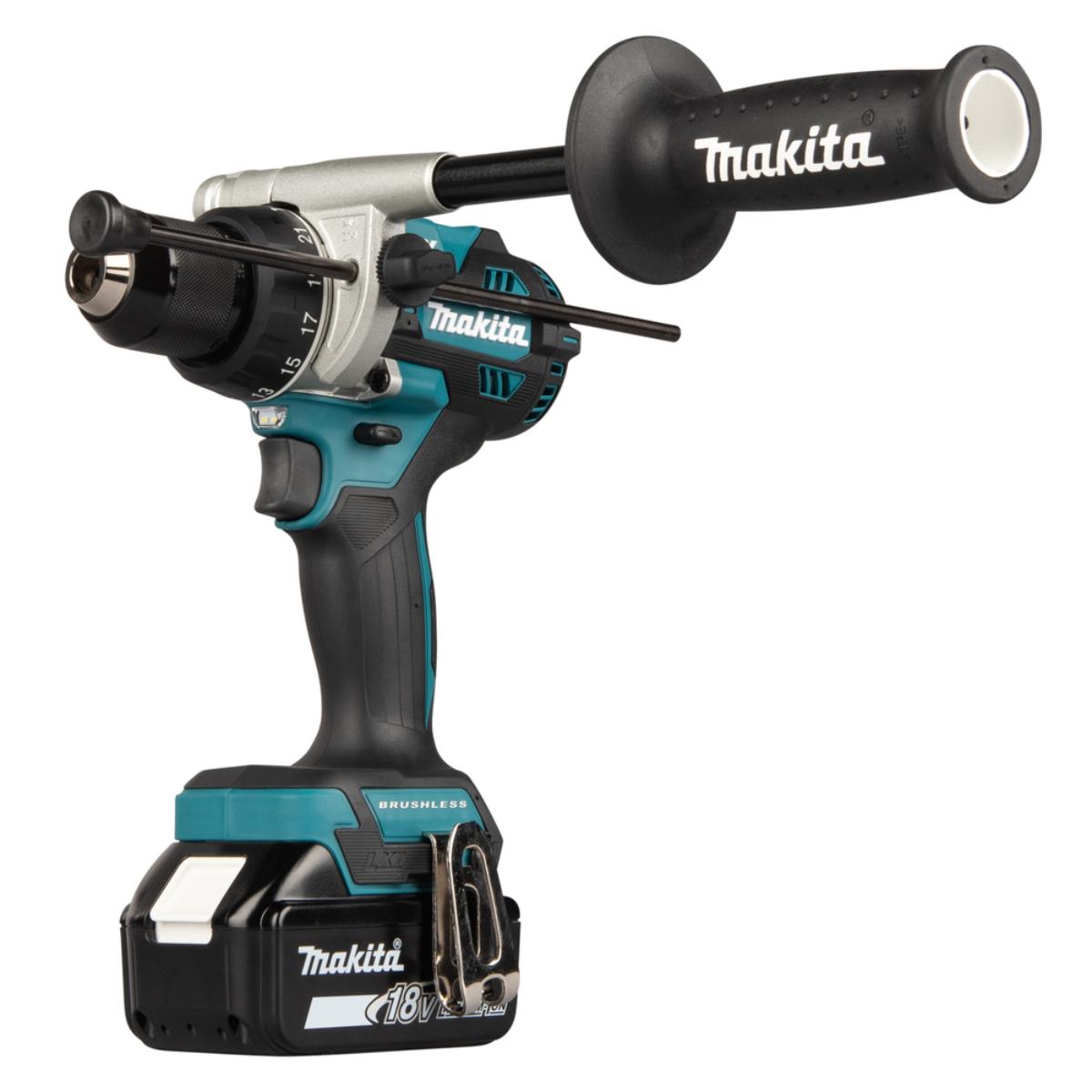 Makita Akku-Schlagbohrschrauber 18V, max 141 Nm, 0-2.100 min(-1)