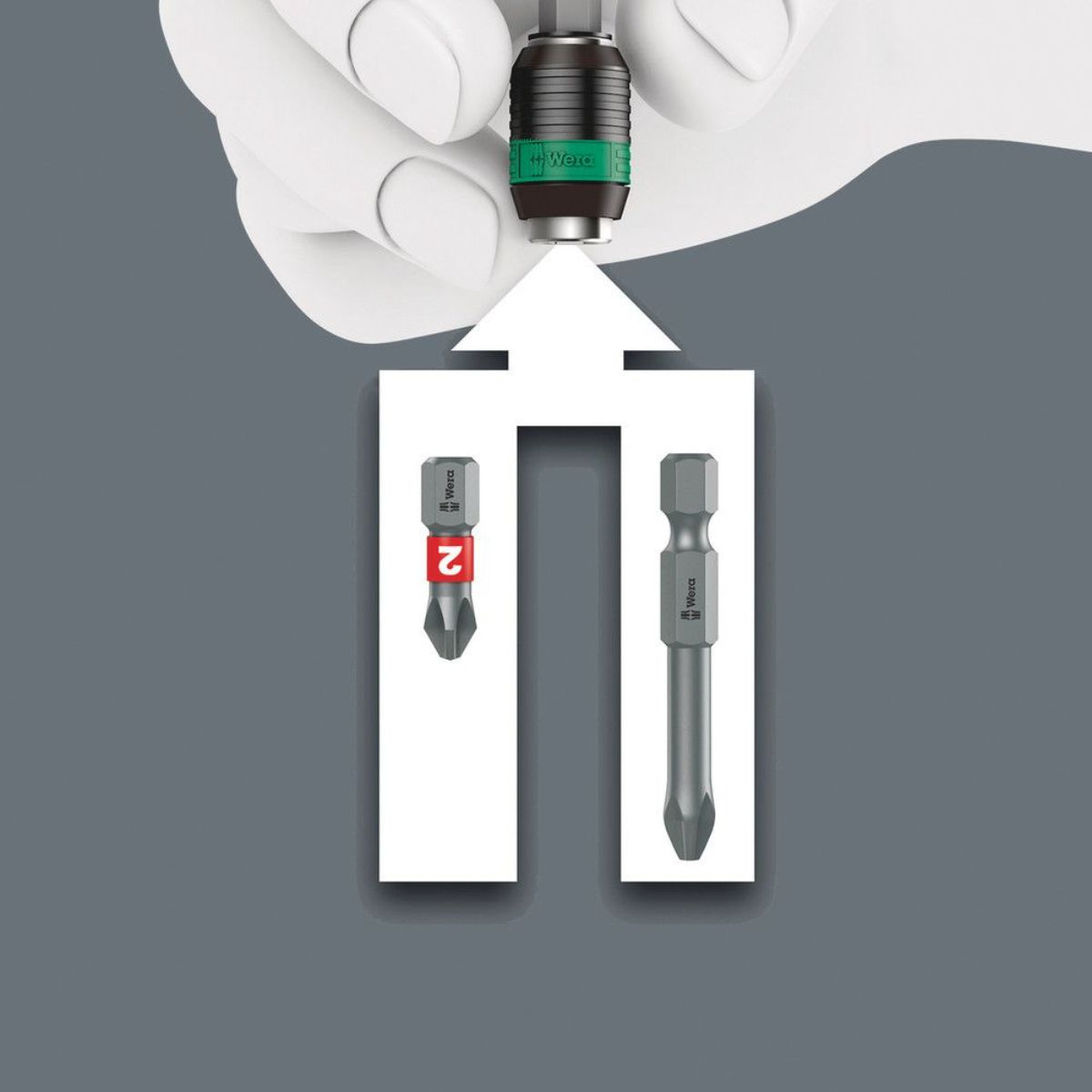 Wera 889/4/1 K SB Rapidaptor Universalhalter