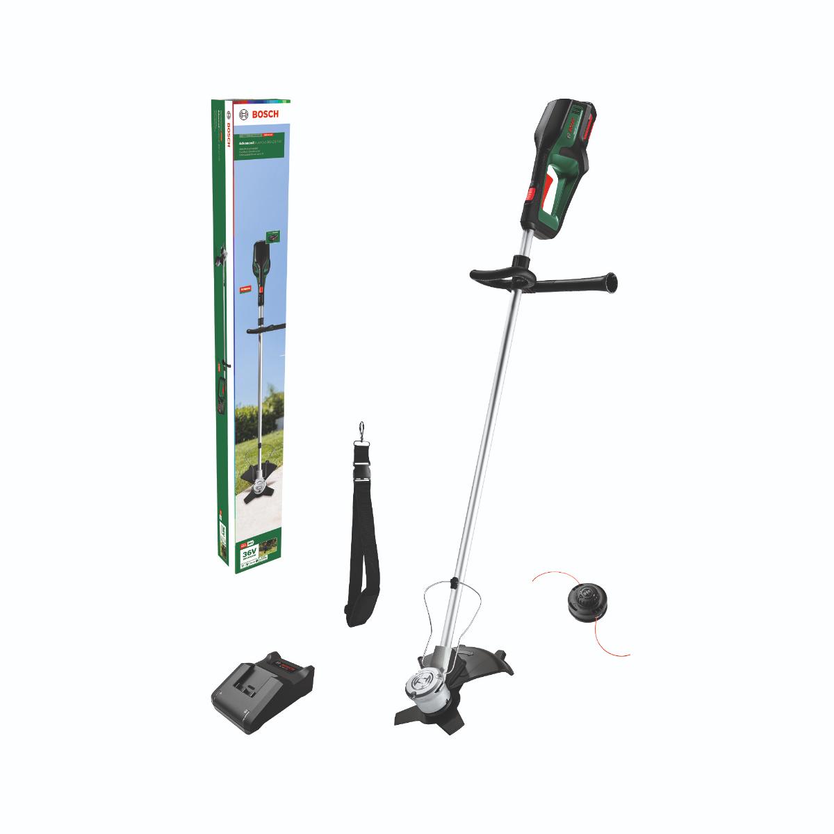 Bosch Akku-Freischneider AdvancedBrushCut 36V-23-750, 1x Akkupack 36 V/2.0Ah