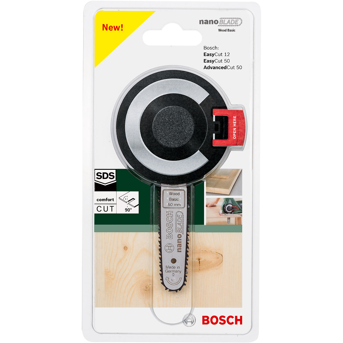 Bosch Ersatzsägeblatt Wood Basic 50