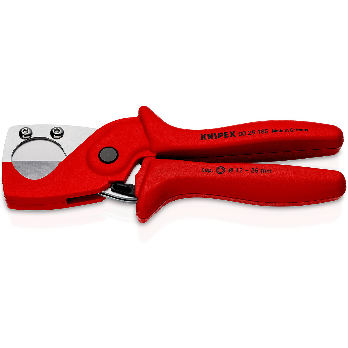 KNIPEX Rohrschneider für Kunststoff-Verbundrohre 185 mm aus zähem, glasfaserverstärktem Kunststoff