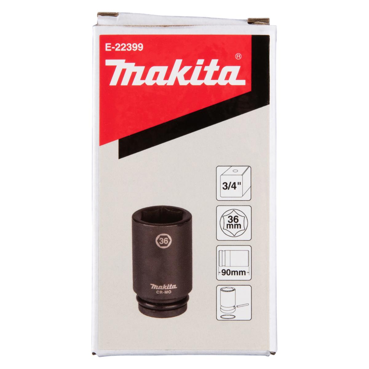 Makita Schlagnuss 3/4 Zoll - inkl. O-Ring und Stift - CR-MO