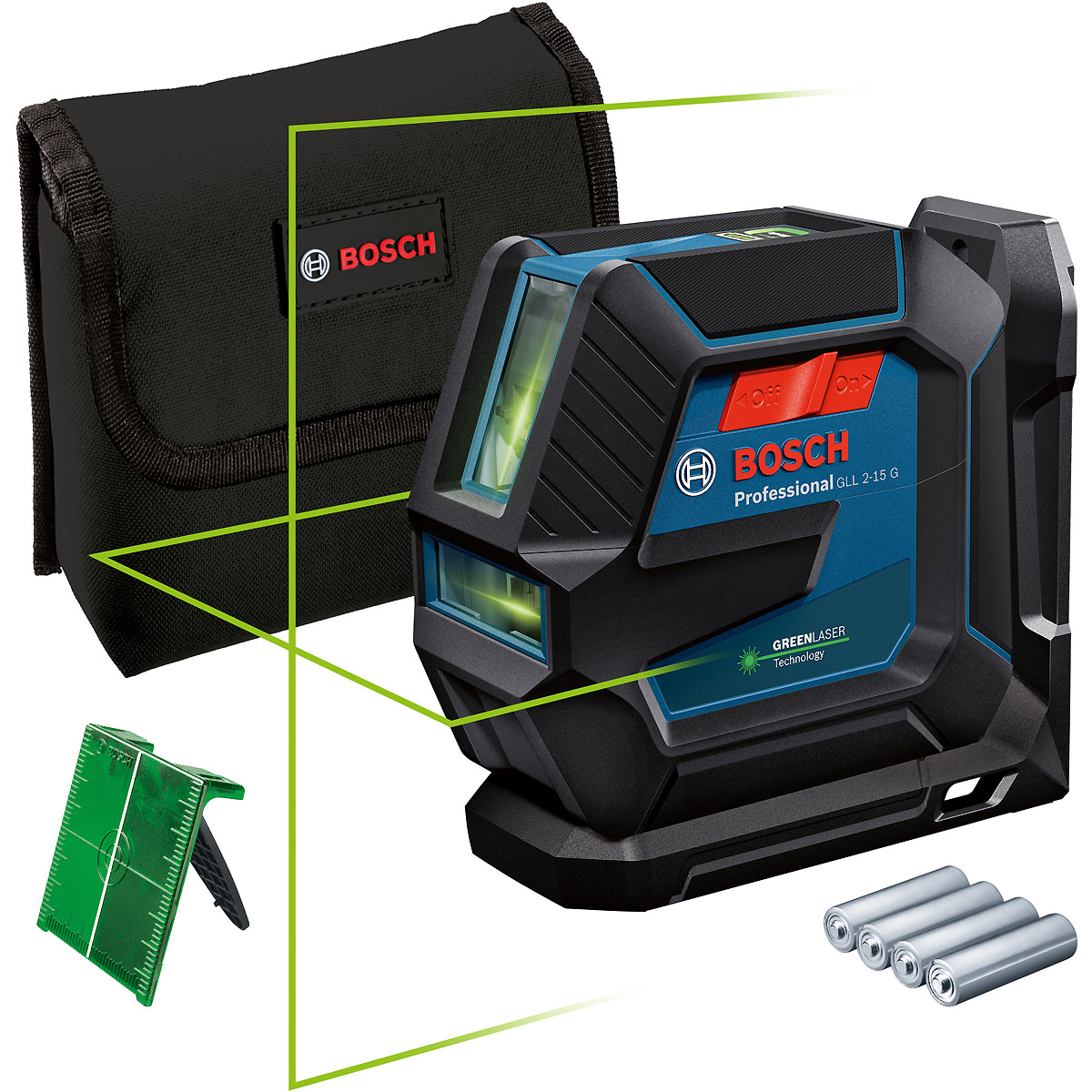 Bosch Linienlaser GLL 2-15 G - Solo Version