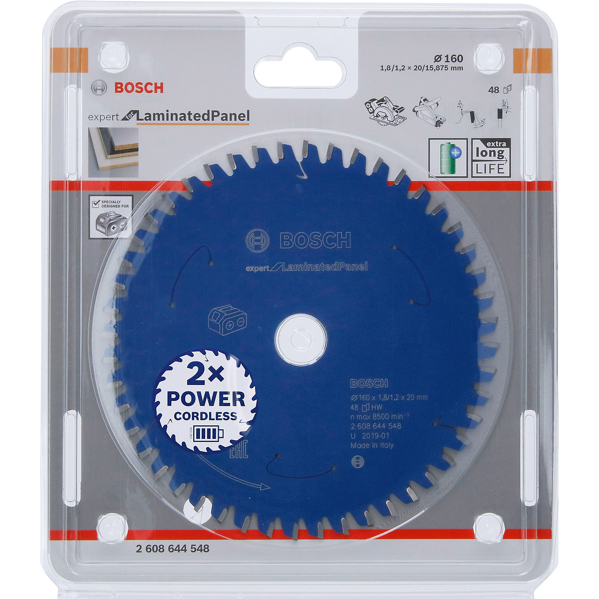 Bosch Akku-Kreissägeblatt Expert for Laminated Panel