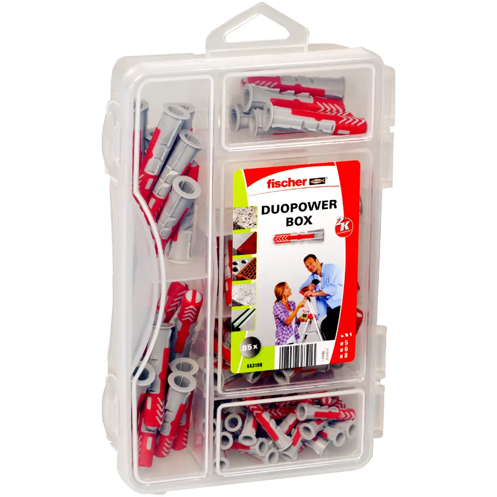 Fischer Dübelsortiment DuoPower-Box mini (85)