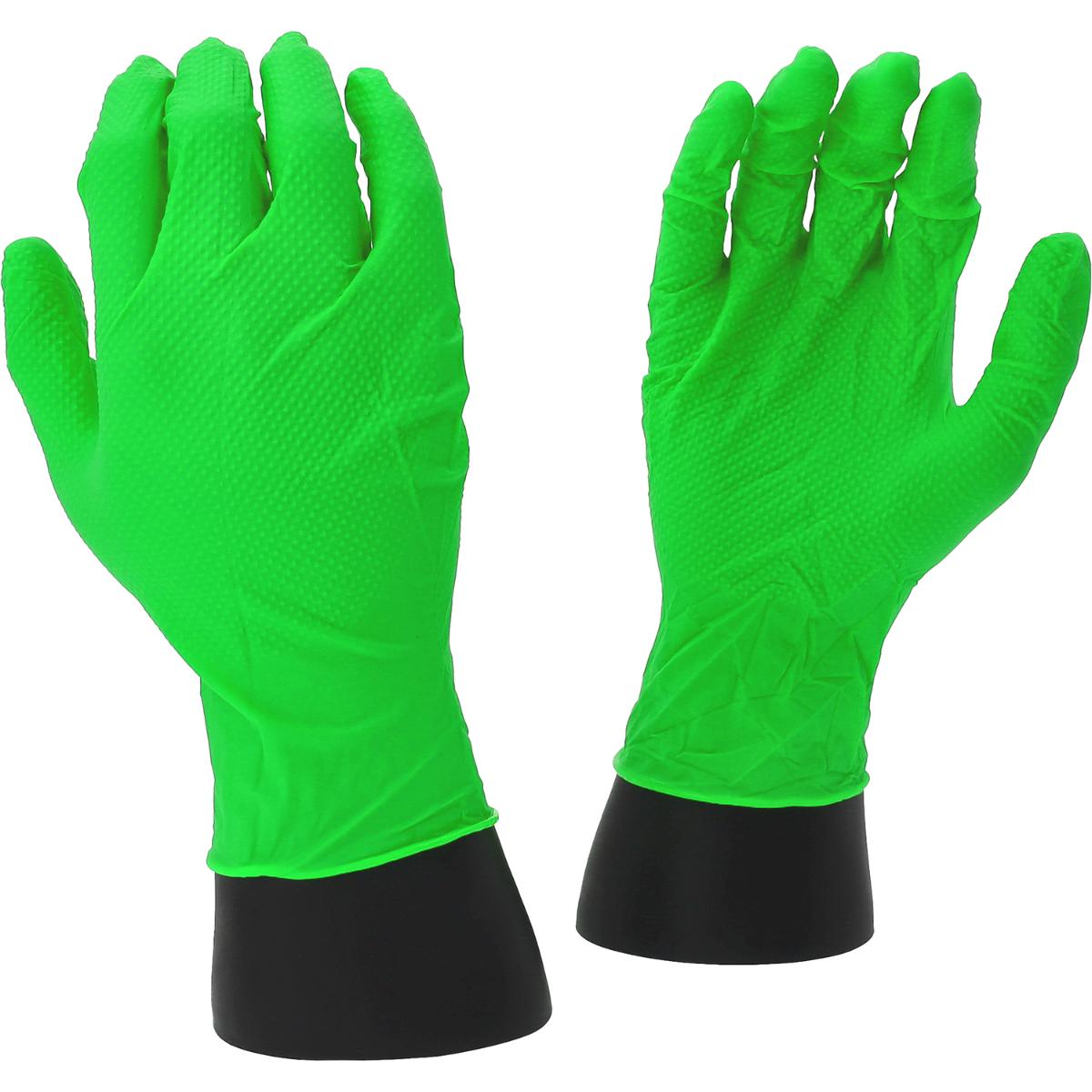 COMPETITION Handschuhe Nitril grün Box 10er Pack * 50 Stück