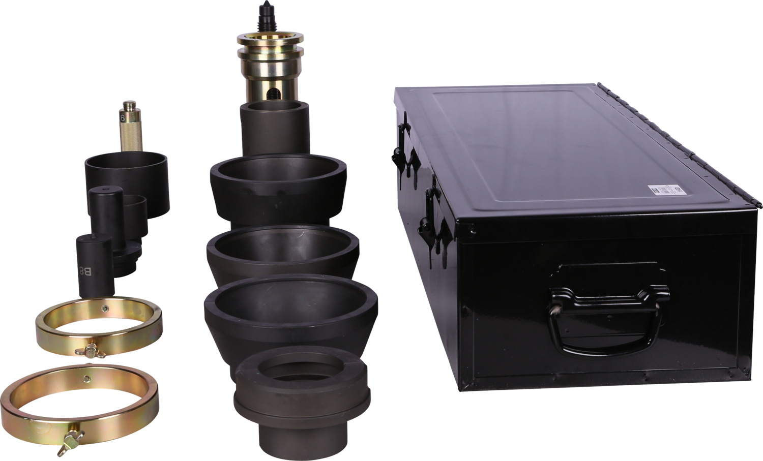 KS Tools Differential-Hauptwellenlager-Abzieher-Satz für DAF und Scania, 14-tlg