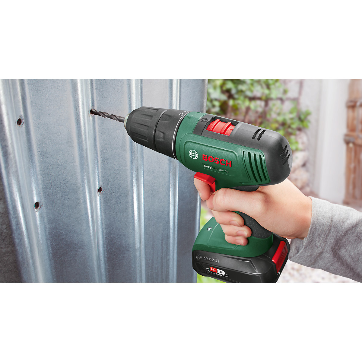 Bosch Akku-Bohrschrauber EasyDrill 18V-40: 1x Akkupack PBA 18V 2.0Ah W-B