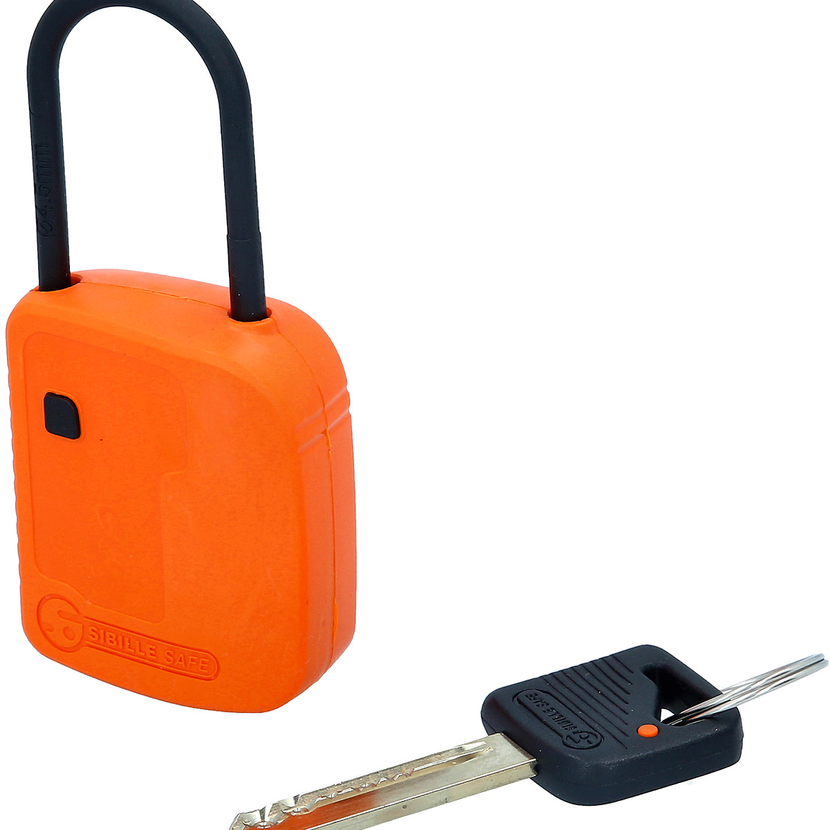 KS Tools Absperr-Vorhängeschloss, orange, Metall
