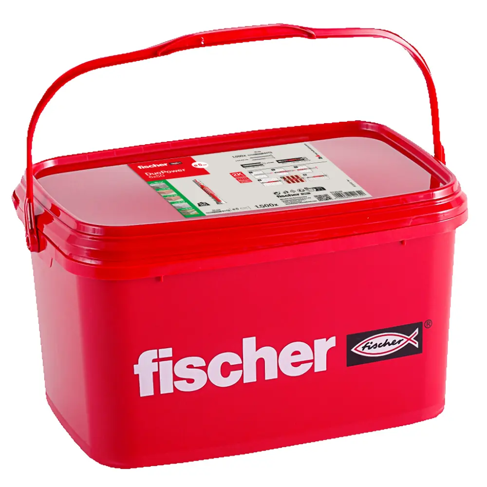Fischer Universaldübel DuoPower 6x50 Eimer (1.500)