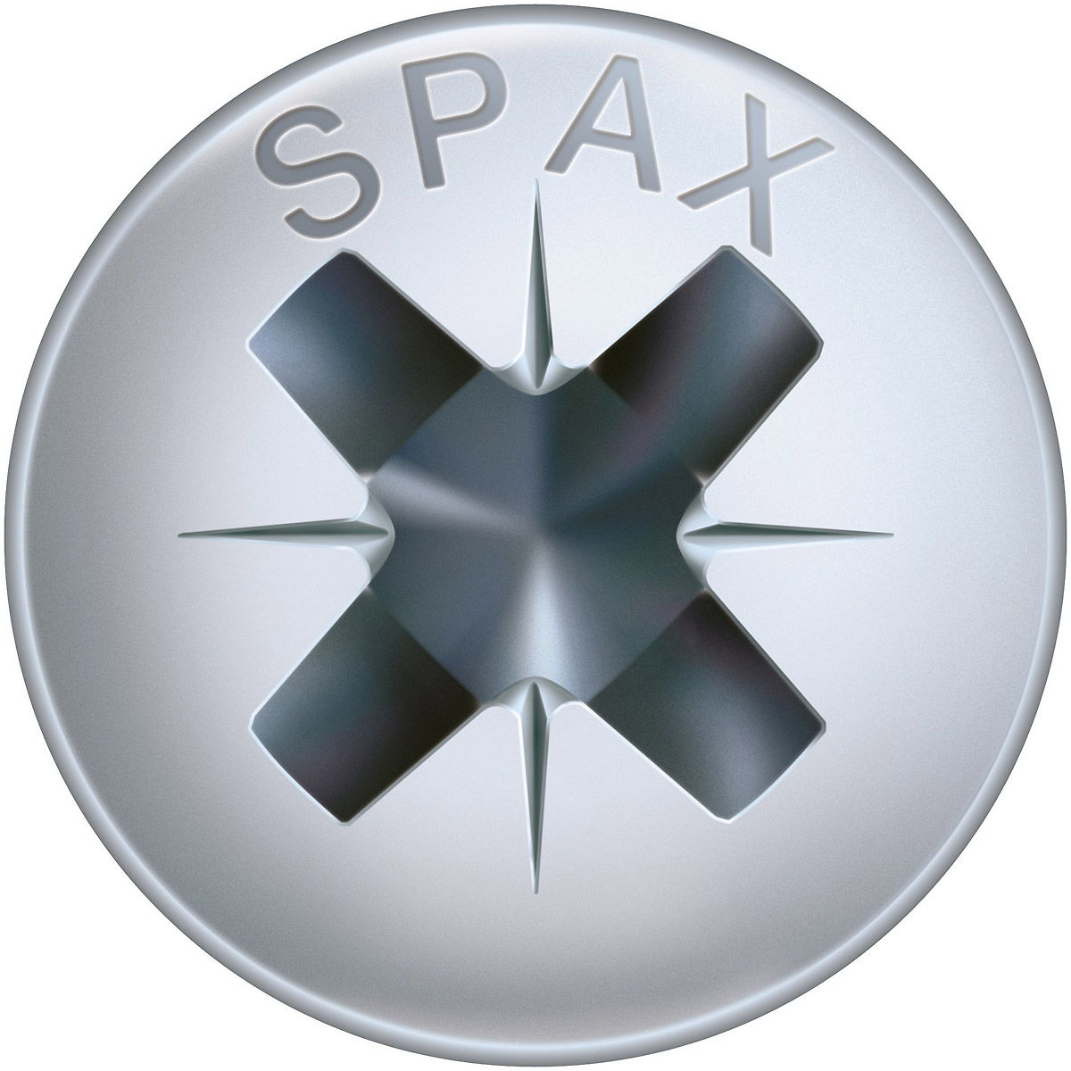 SPAX Halbrundkopf Kreuzschlitz Z2 Teilgewinde WIROX, 200 Stück