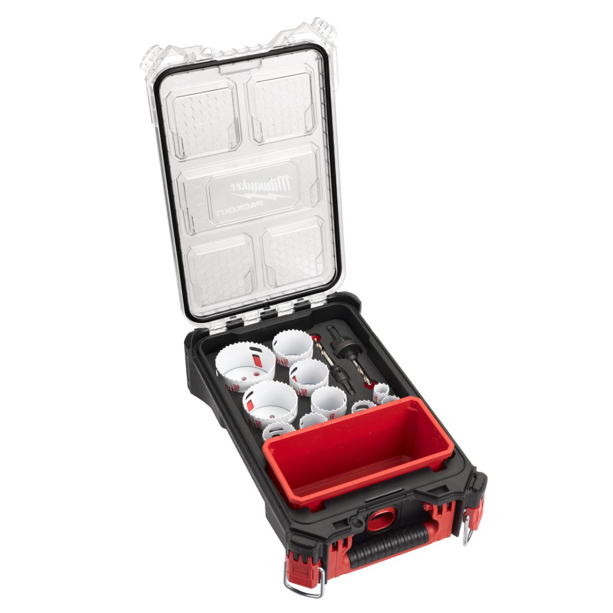Milwaukee - HOLE DOZER™ Bi-Metall Lochsägen Set im PACKOUT 12-teilig