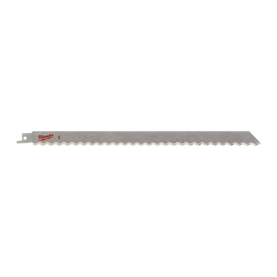 Milwaukee - Säbelsägeblatt 300mm Wellenschliff für Isolationsmaterial, Kartonagen und Schaumstoffe - 1 Stück