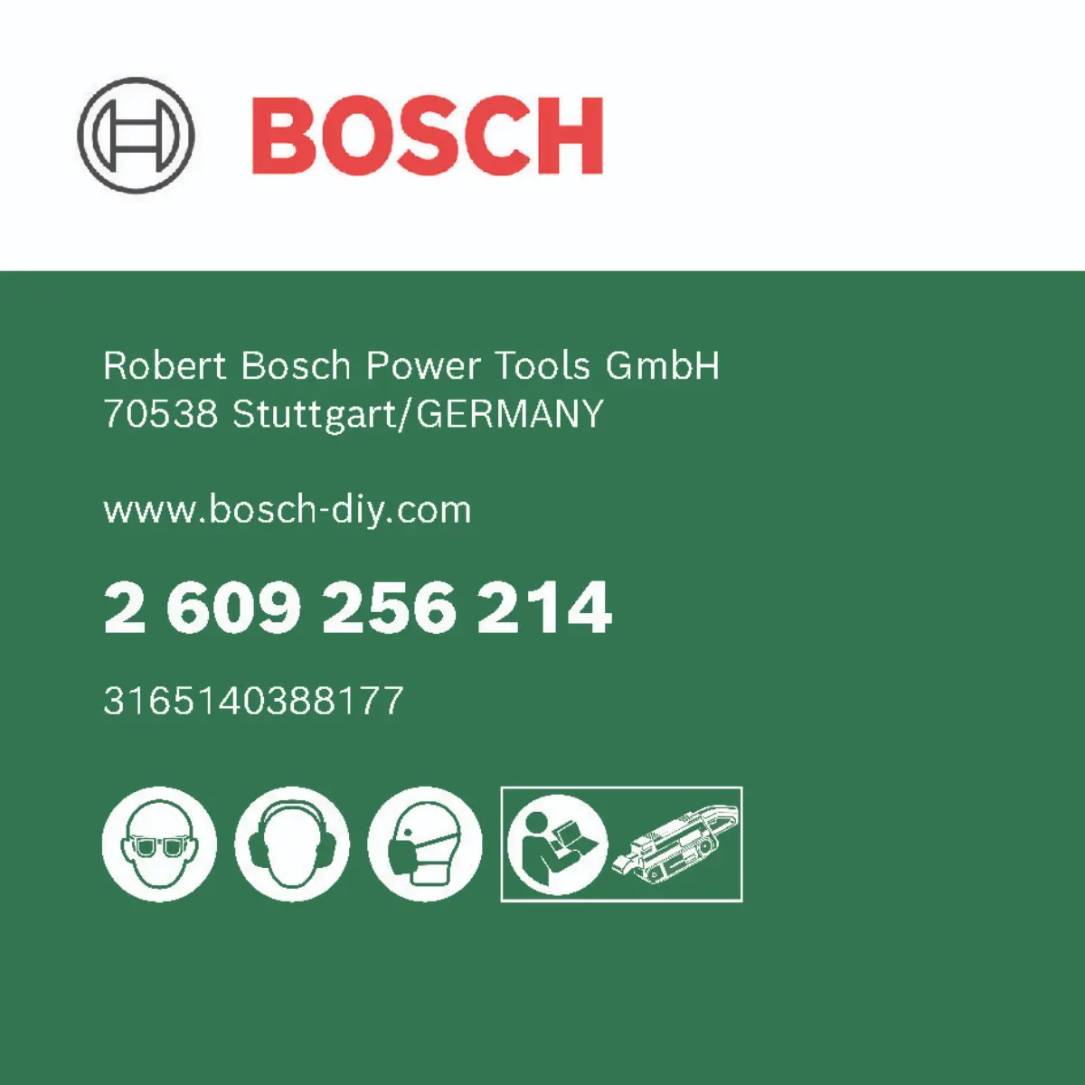 Bosch Schleifband-Set für Bandschleifer, rote Qualität K=150, 75 x 508 mm, 3-tlg.