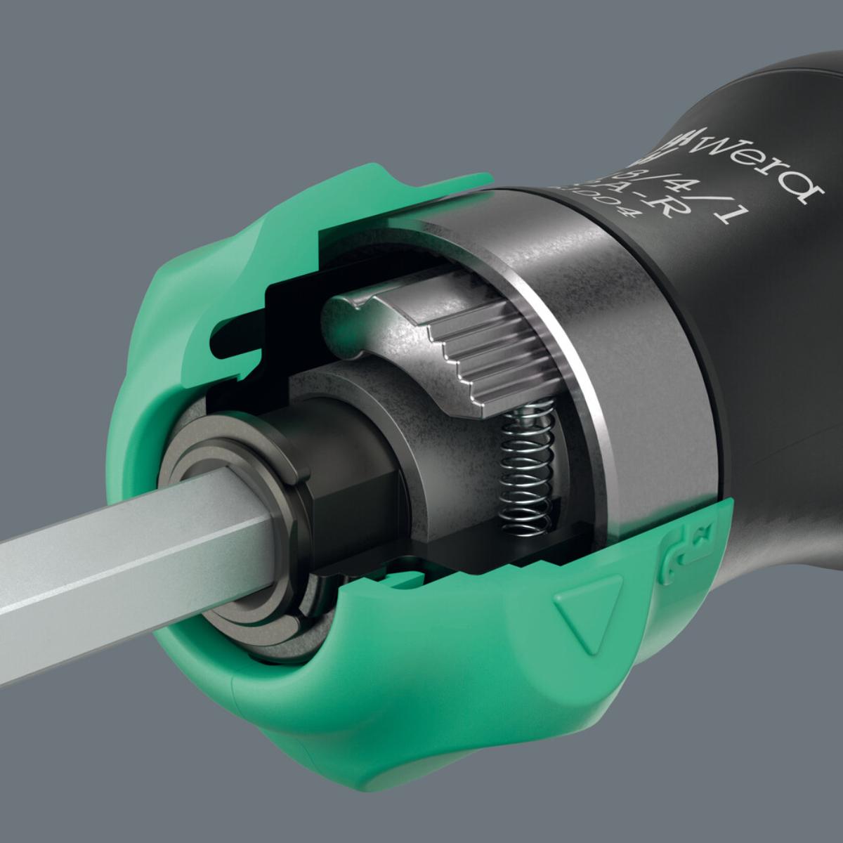 Wera Kraftform Kompakt 25 RA-R mit Tasche, 6-teiliges Set