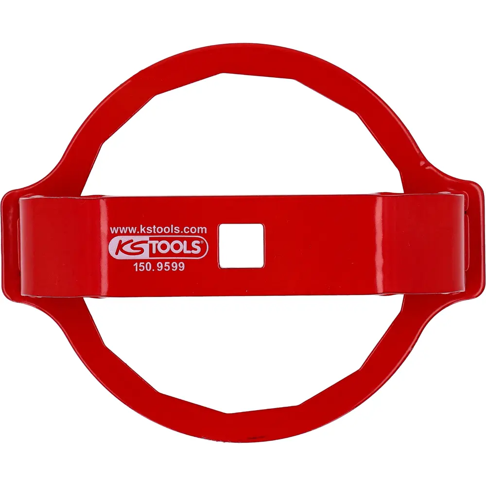 KS TOOLS 1/2" Federbein-Befestigungsmutter-Schlüssel für Mercedes, 106 mm