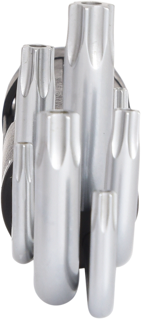 KS Tools 3 in 1 Torx-Winkelstiftschlüssel-Satz mit Bohrung,8-tlg lang