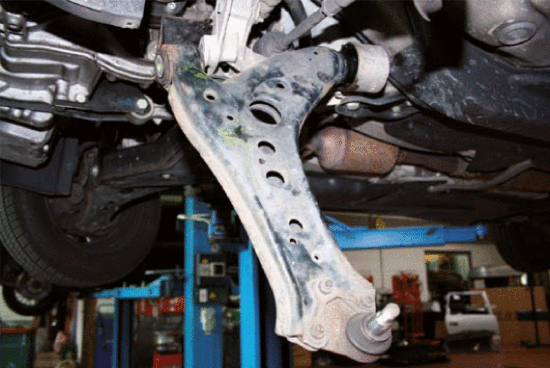 KS Tools Silentlager-Werkzeug-Satz, VAG Vorderachskonsole, 8-tlg