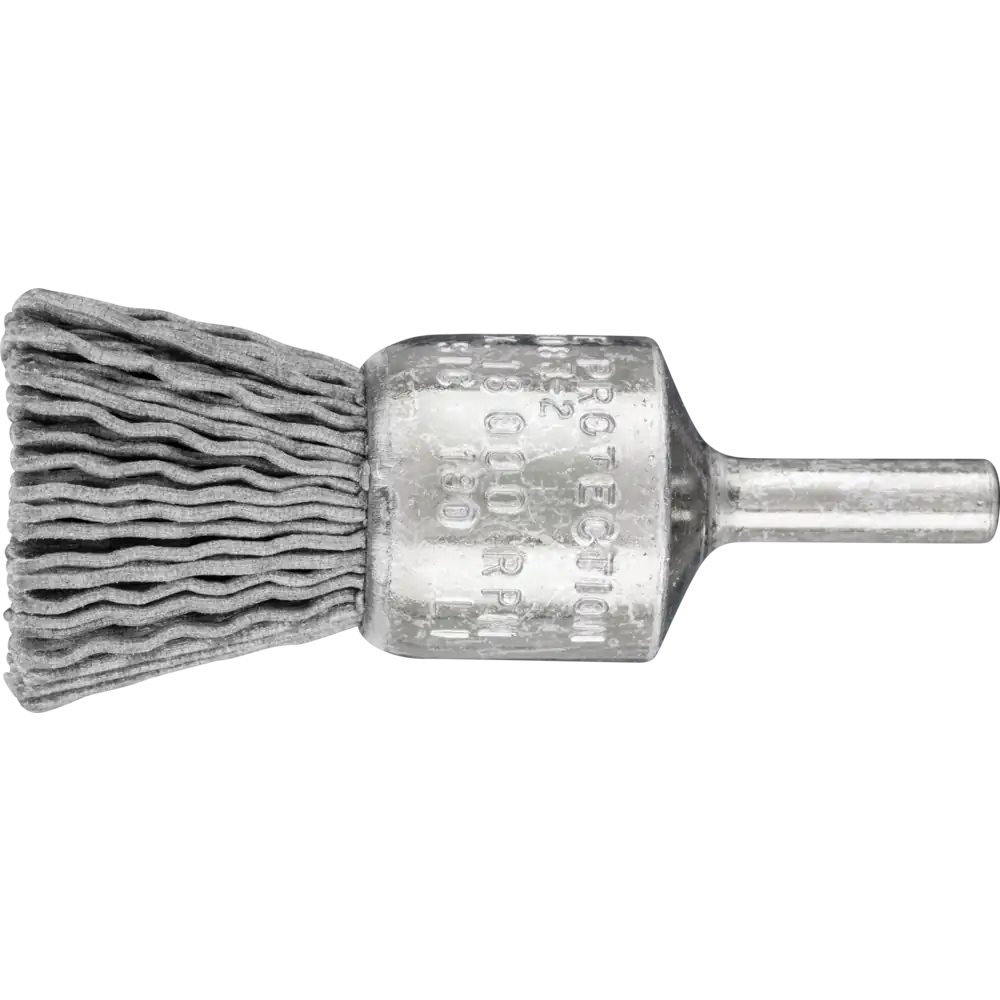 PFERD TOOLS Pinselbürste ungezopft PBU 20mm Schaft 6 mm SiC-Filament 0,90 Korn 180