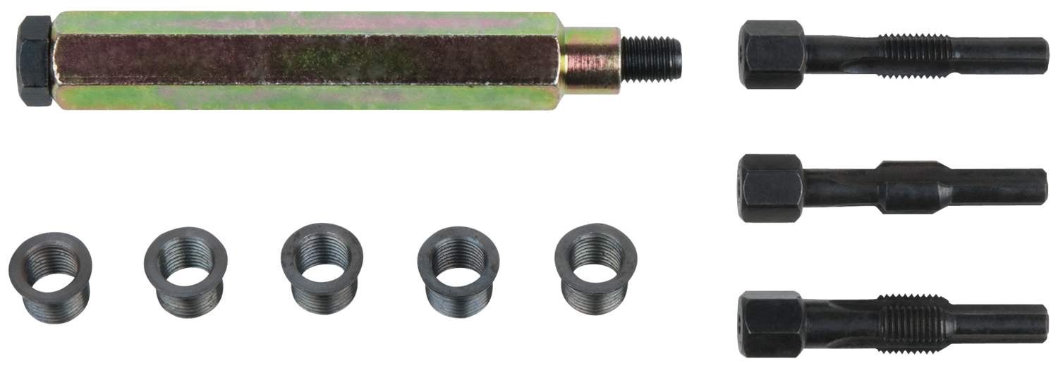 KS Tools THREADfix Reparatur-Satz M8x1 f.Glühkerzen,9-tlg