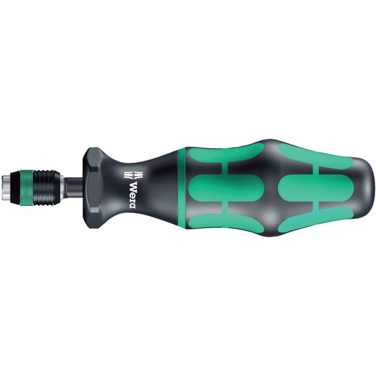 Wera Serie 7400 Kraftform Drehmomentschraubendreher + Rapidaptor Schnellwechselfutter, Heftgröße 89