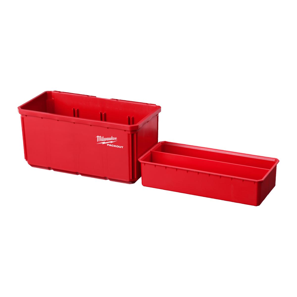 Milwaukee PACKOUT Behälter 2-teilig 10x20 cm