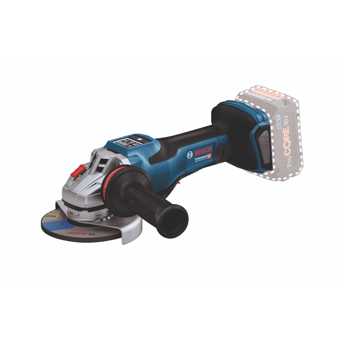 Bosch Combo Kit Set mit 4 18V-Werkzeugen: GSR, GWS, GKM, GGS, 3 x Akku