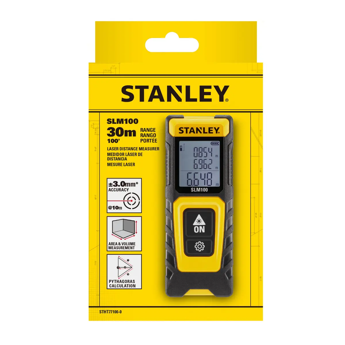 STANLEY Entfernungsmesser SLM100 bis 30m