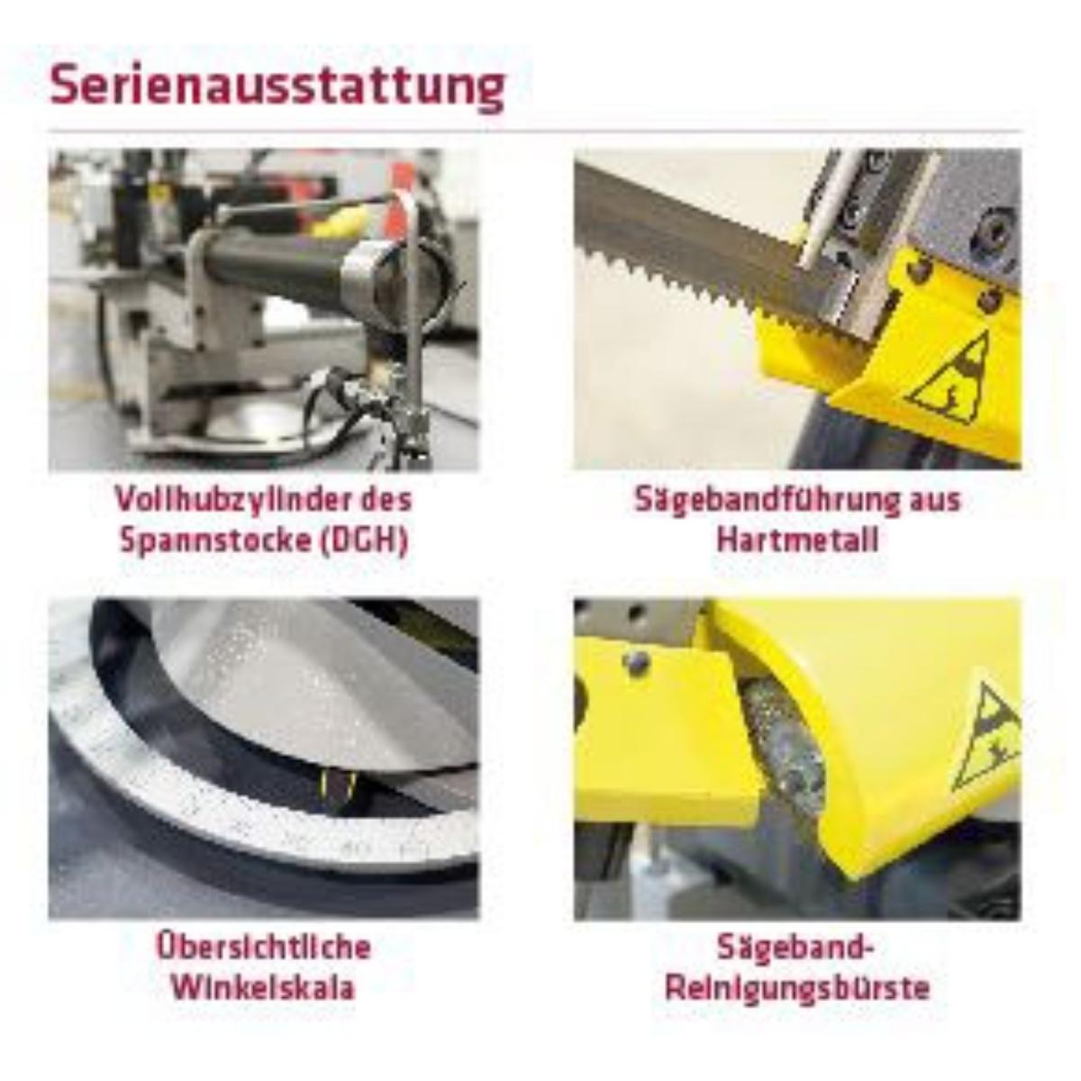 ELMAG BOMAR Metall-Bandsägemaschine