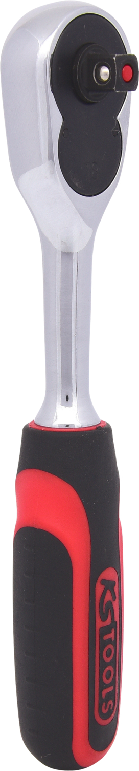 KS Tools 1/4" CHROMEplus Umschaltknarre, 45 Zahn